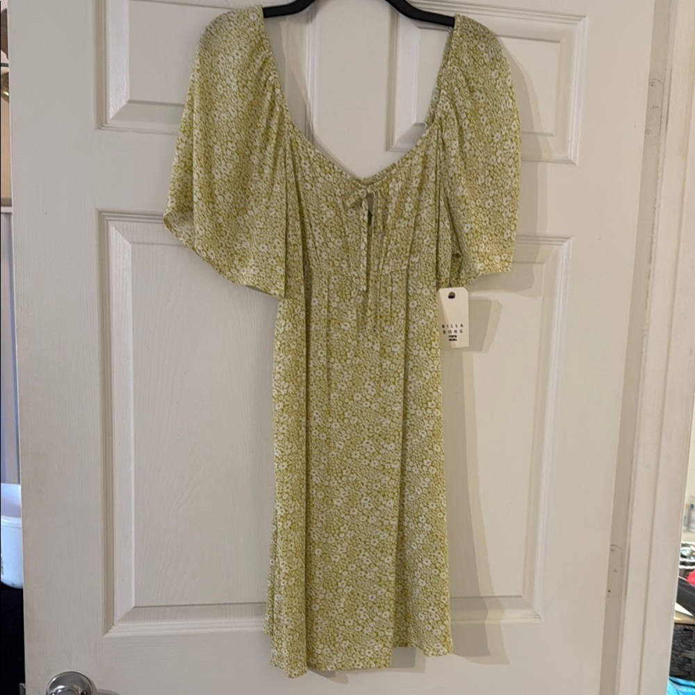 Bills Bong Floral Green Dress
